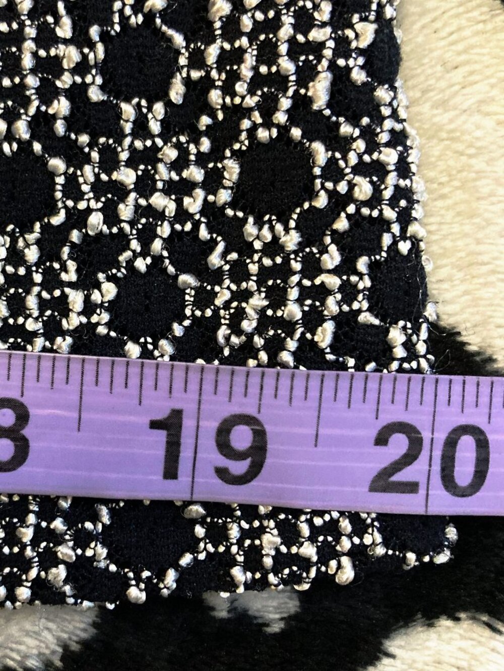 NICOLA Vintage geometric stitching black lace sleeveless shirt Y2K MEDIUM LARGE - Picture 13 of 16